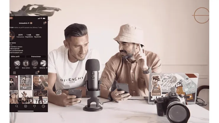 Salvio mostró quién es la persona más famosa que lo sigue: "204 millones, una locura"