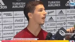 Foto de Ignacio Fernández, jugador de River.