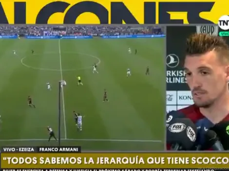 Armani contó quién es el primer defensor de River