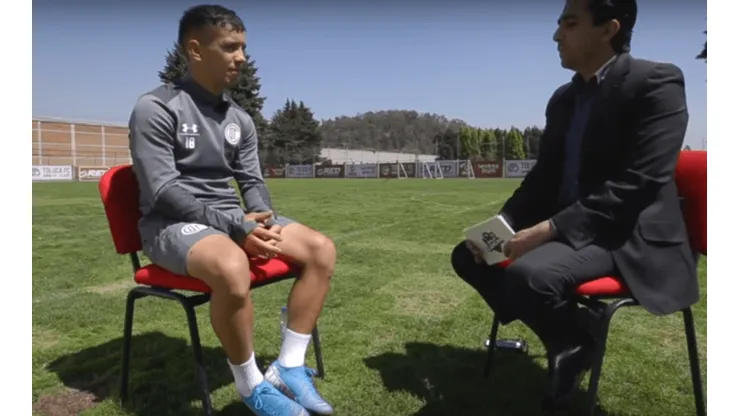 Leo Fernández ya se siente un aficionado más del Toluca