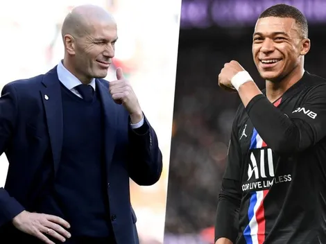 Mbappé, cuando se enteró que conocería a Zidane: "Estaba en la luna"