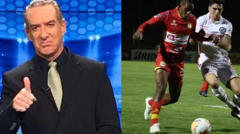 Eddie Fleischman devaluó el triunfo de Huancayo en la Sudamericana.