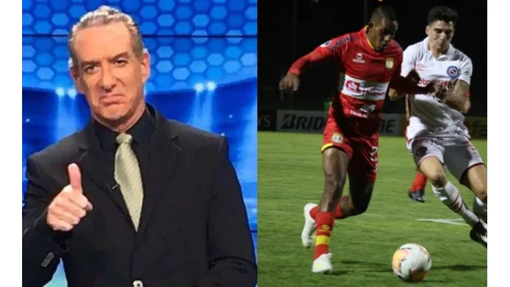 Eddie Fleischman devaluó el triunfo de Huancayo en la Sudamericana.