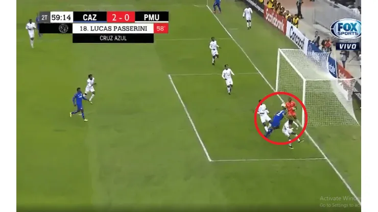 Passerini puso el 2-0 para Cruz Azul