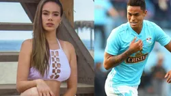 Yossmery Toledo y Christopher Olivares fueron captados ingresando a un hotel.