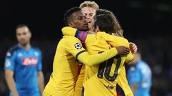 Napoli jugó mejor, pero Barcelona hizo un gol que puede ser clave