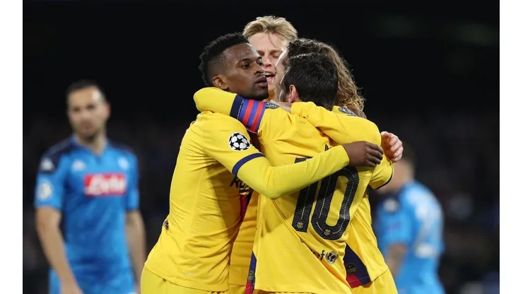 Napoli jugó mejor, pero Barcelona hizo un gol que puede ser clave