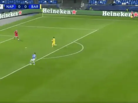 El trolleo de Ospina a Messi en la Champions League