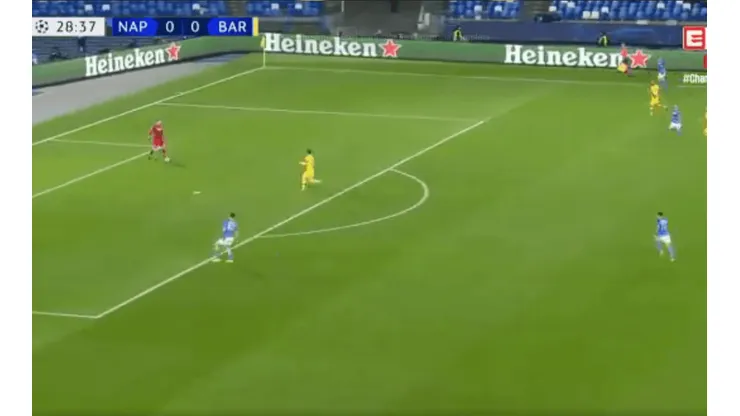 El trolleo de Ospina a Messi en la Champions League