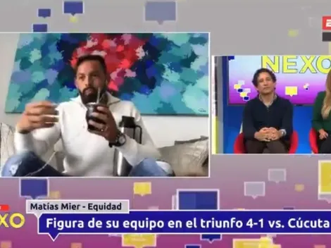 "Más fingido pa' donde": la curiosa entrevista de Melissa Martínez a Matías Mier en ESPN