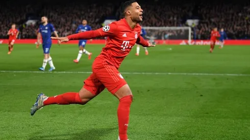Serge Gnabry, la gran figura que tuvo el partido.