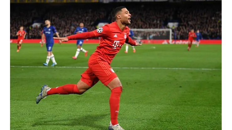 Serge Gnabry, la gran figura que tuvo el partido.