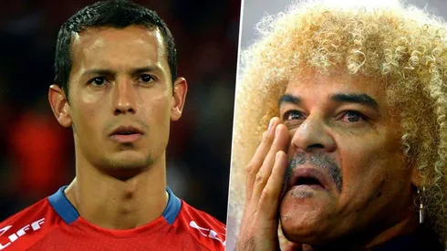 Andrés Ricaurte y Carlos 'el Pibe' Valderrama.