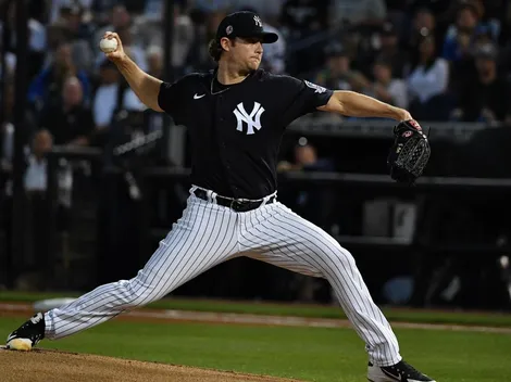 Así le fue a Gerrit Cole en su debut con los Yankees