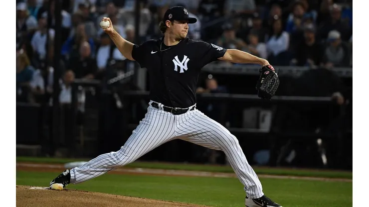 Así le fue a Gerrit Cole en su debut con los Yankees