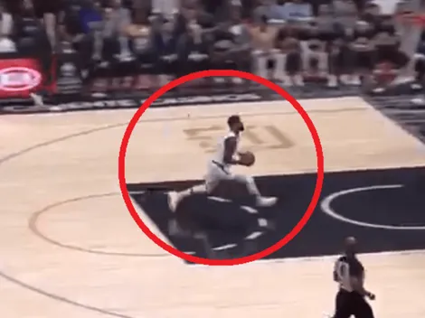 Paul George hizo la peor caminata de la historia y los árbitros no dijeron nada