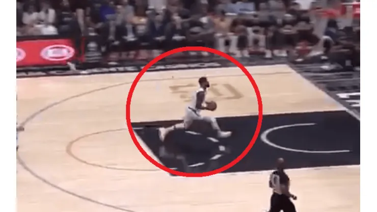 Paul George hizo la peor caminata de la historia y los árbitros no dijeron nada