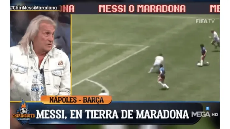 Gatti: "Al lado de lo que vi yo, Messi no existe"