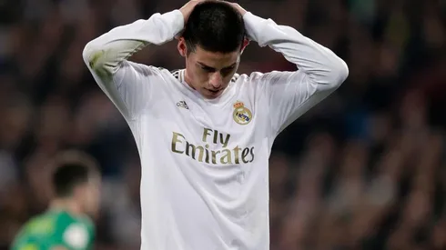 Zidane borró a James para el partido ante el Manchester City