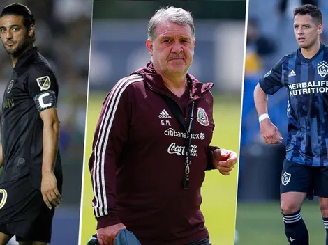 El Tata visitó a Vela y Chicharito: ¿Vuelven a la Selección?