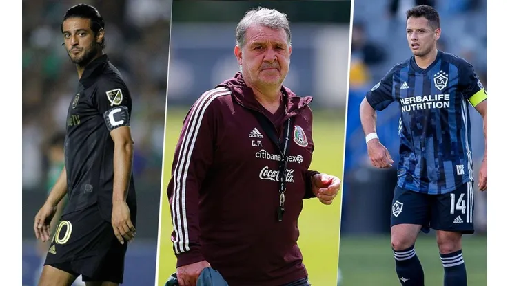 El Tata visitó a Vela y Chicharito: ¿Vuelven a la Selección?