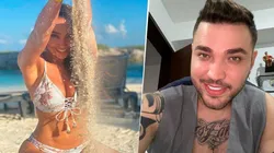 Qué tal los tortolitos: Jessi Uribe le elige la ropa a Paola Jara para los conciertos