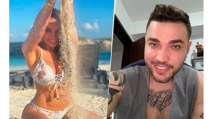 Qué tal los tortolitos: Jessi Uribe le elige la ropa a Paola Jara para los conciertos