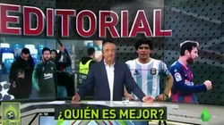 Editorial de El Chiringuito: "El debate de siempre, ¿quién es mejor?"