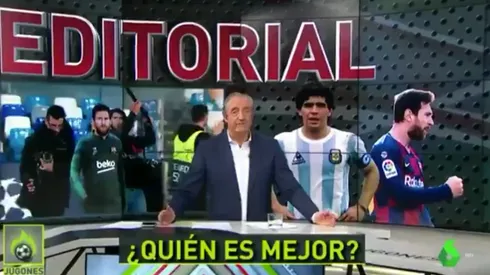 Editorial de El Chiringuito: "El debate de siempre, ¿quién es mejor?"