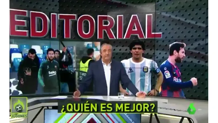 Editorial de El Chiringuito: "El debate de siempre, ¿quién es mejor?"