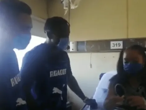 ¡Emotivo! Jugadores de Rayados visitan a niños con cáncer