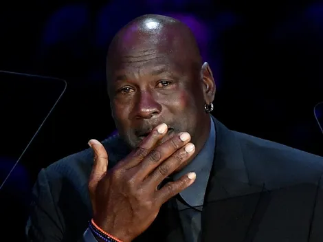 Michael Jordan rompió en llanto durante su emotivo discurso sobre Kobe Bryant