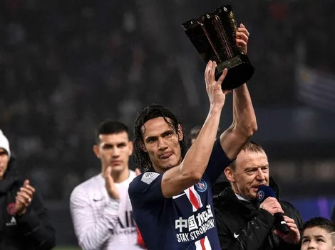 Cavani, sobre su decisión de continuar en el PSG: "Me alegro de haberme quedado"