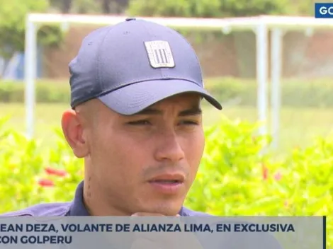 Deza habló de su llegada y su presente en Alianza Lima: "Pesó lo económico"