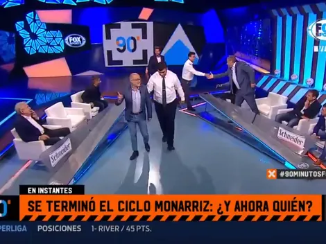 En 90 Minutos entró la seguridad y se llevó a Fucks y Arcucci