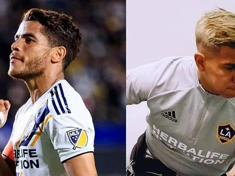 Ausentes Efraín Álvarez y Jonathan Dos Santos con el Galaxy