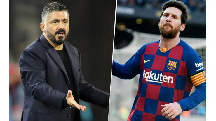 Gattuso se rindió a los pies de Messi: "Hace cosas que solo veo en la PlayStation"