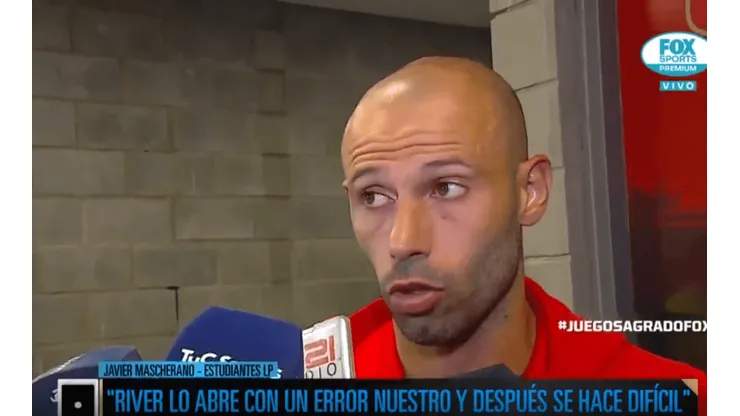 Mascherano elogió a River y reveló cuál es el secreto del Millonario