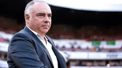 El entrenador consoló a la afición que no pudo ingresar al estadio