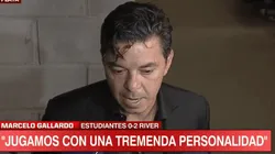 Gallardo, orgulloso de su equipo: "No se dejó llevar por el resultado de Boca"