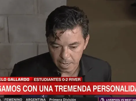 Gallardo, orgulloso de su equipo: "No se dejó llevar por el resultado de Boca"