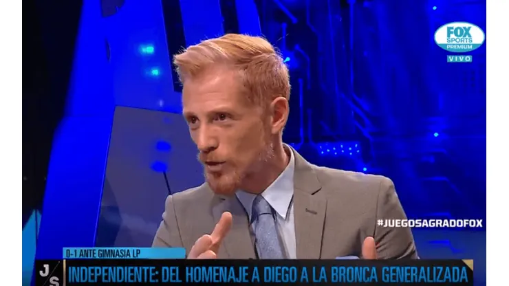 Liberman destruyó a un jugador de Independiente: "Es un pésimo futbolista"