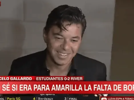 Gallardo, sobre la amarilla a Borré: "Yo a Masche lo hice expulsar una vez"