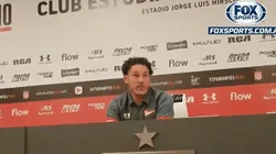 Milito, sobre River: "Juega bien en todo momento, más cuando se pone a ganar"