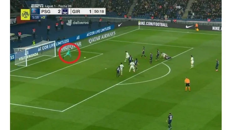 El blooper de Sergio Rico.