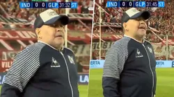 ¡Tranqui, Diego! El diálogo re caliente de Maradona con un juez de línea