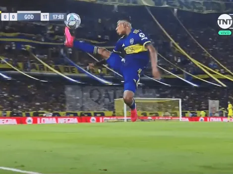 ¿Ibrahimovic, eres tú? El imposible control de Villa con Boca