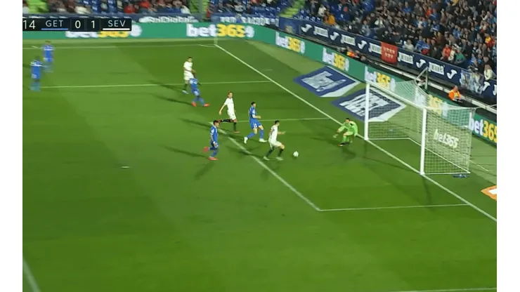 Vale mucho: Ocampos metió el gol que deja al Sevilla como tercero de LaLiga
