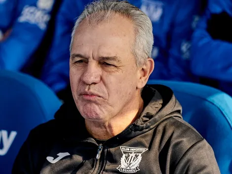 Javier Aguirre no puso excusas por la derrota del Leganés