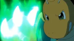Ash batalla con su Dragonite por primera vez en el anime de Pokémon ¡Contra un Golurk gigante!